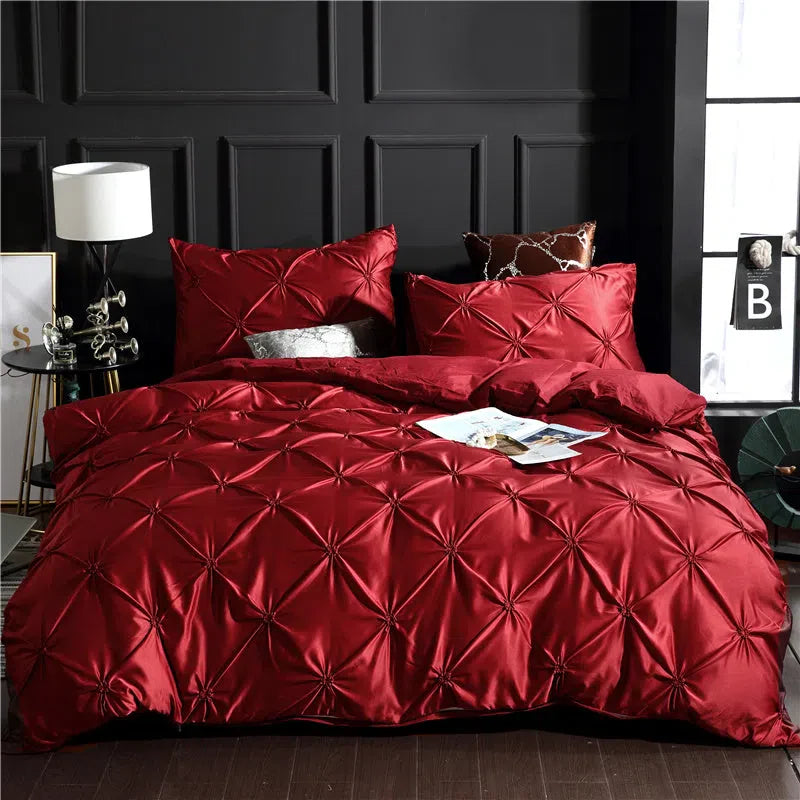 Conjunto de Cama Nobreza Algodão Egípcio 3 Peças | Nidus House
