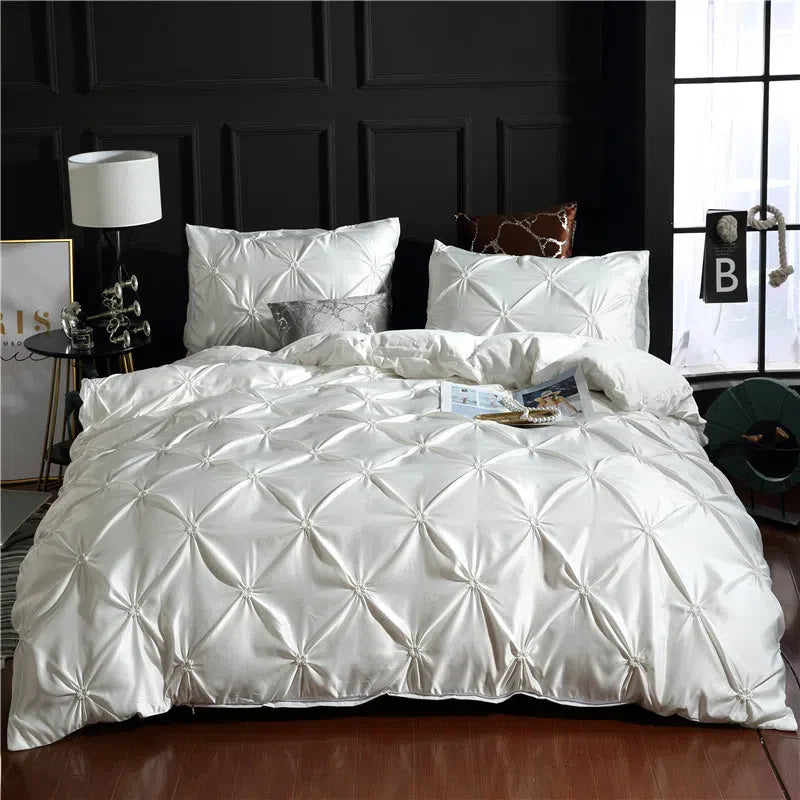 Conjunto de Cama Nobreza Algodão Egípcio 3 Peças | Nidus House