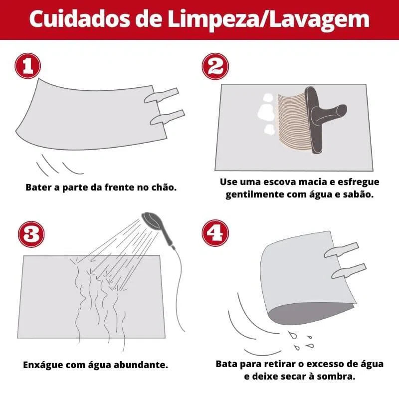 Tapete Felpudo Liso Preto Nidus House — Macio, Antiderrapante e Lavável
