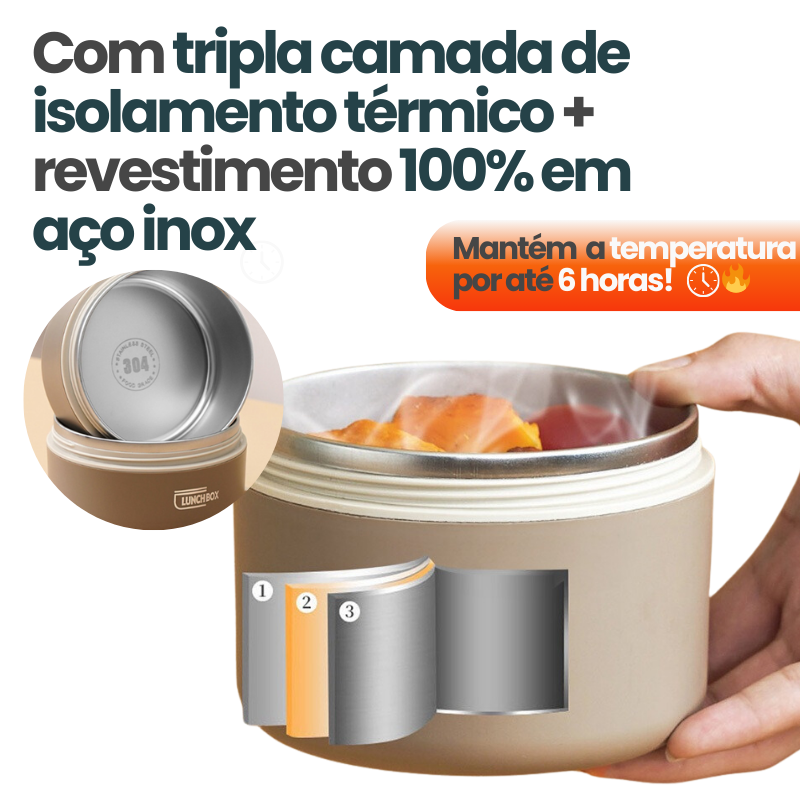 Kit Potes Térmicos Lunchbox - Nidus