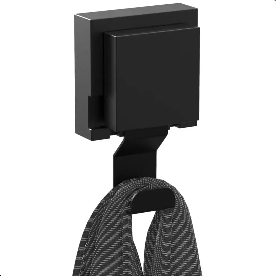 Kit Acessórios Para Banheiro Com Ventosa Preto 4 Peças - Nidus