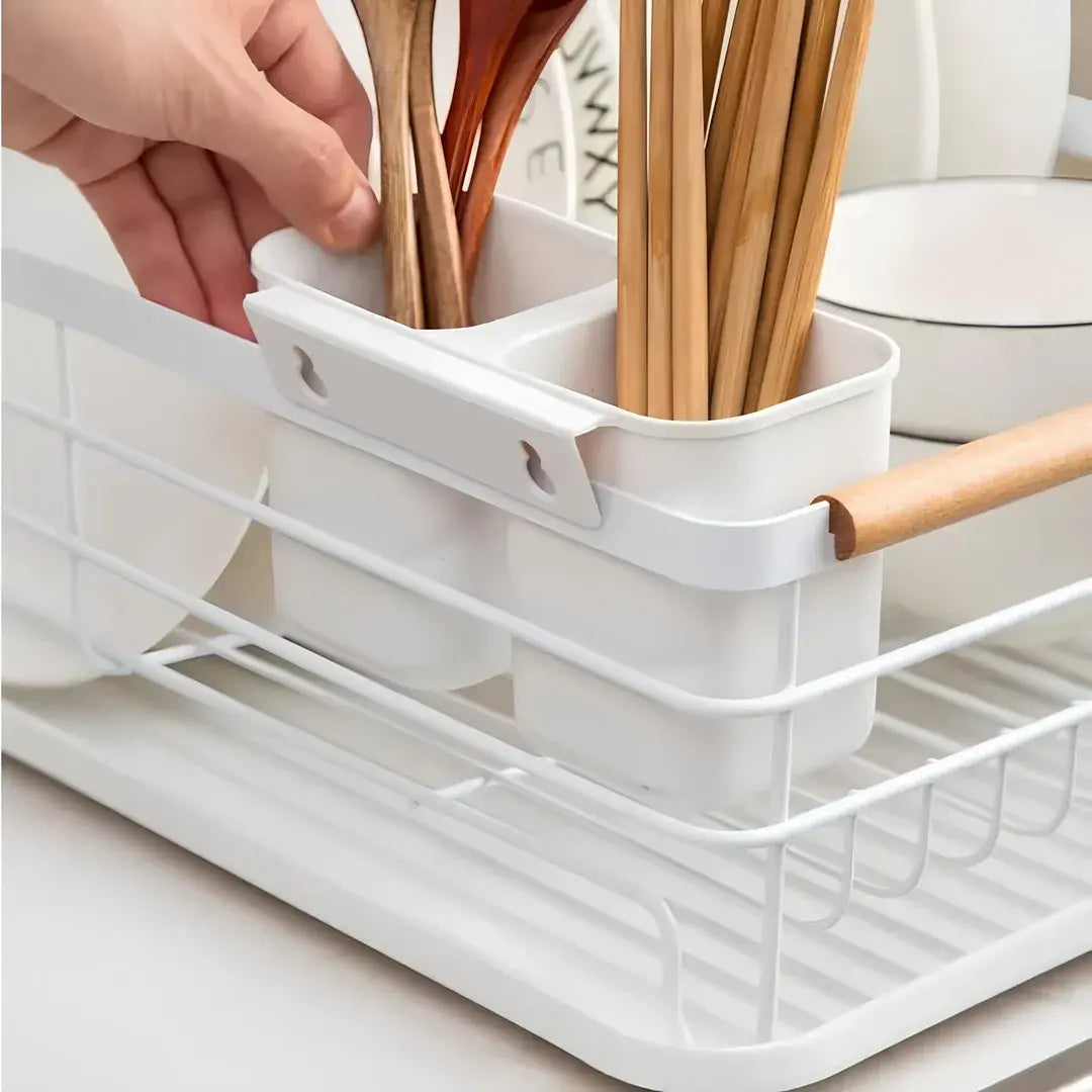 Rack Escorredor de Louças em Aço Inoxidável | Organizador Moderno e Durável - Nidus