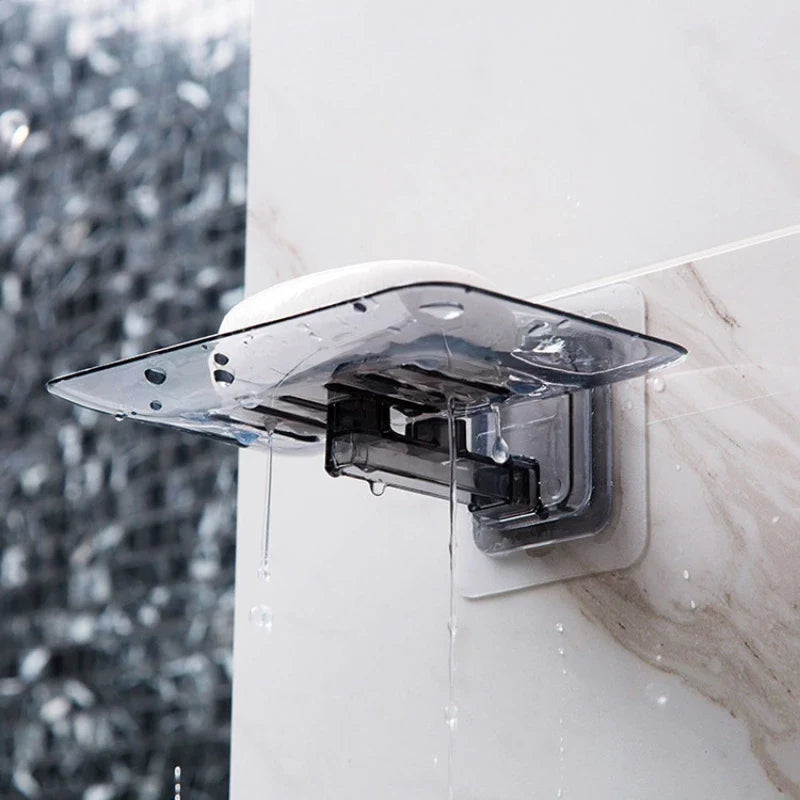 Suporte Porta Sabonete Vazado Transparente Parede Banheiro - Nidus