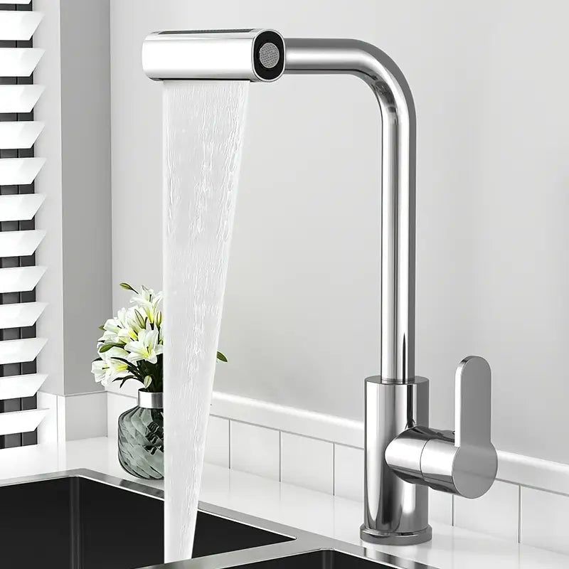 Torneira De Cozinha Cascata 360° Com 3 Funções - Nidus