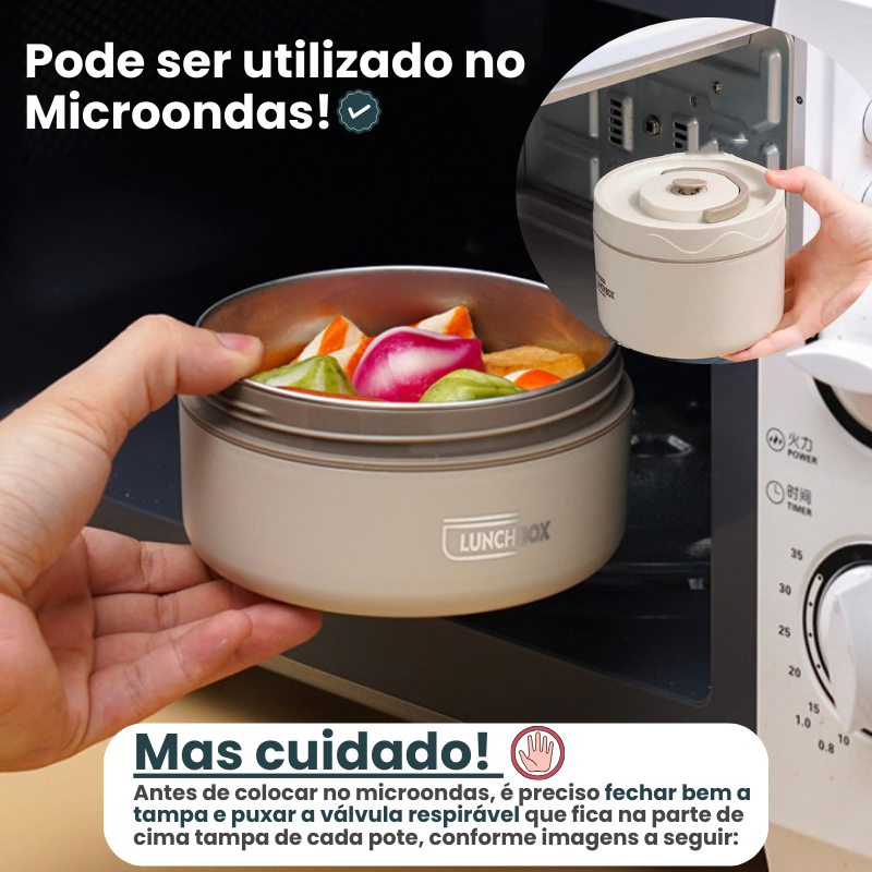 Kit Potes Térmicos Lunchbox - Nidus