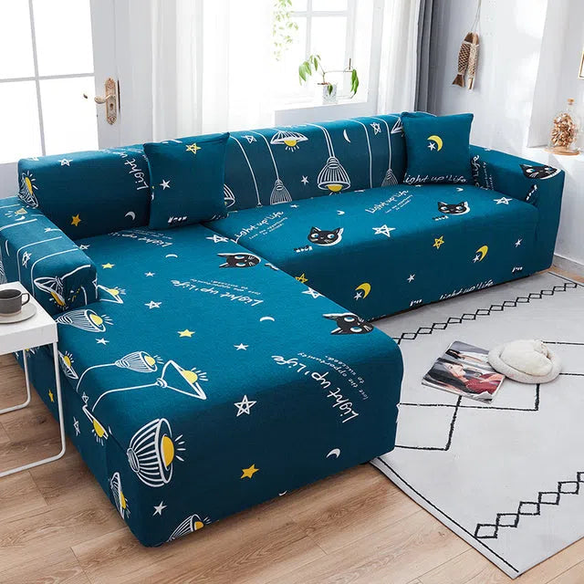 Capas de Sofá Estampadas Ajustáveis – Proteção e Estilo Premium | NIDUS House