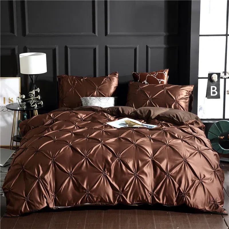 Conjunto de Cama Nobreza Algodão Egípcio 3 Peças | Nidus House