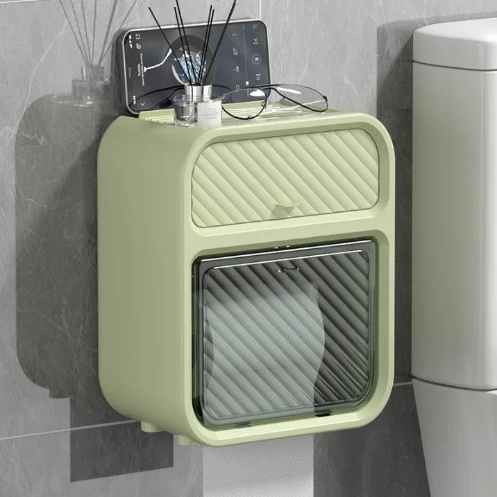 Caixa Para Papel Higiênico - Com Suporte Para Celular - Nidus