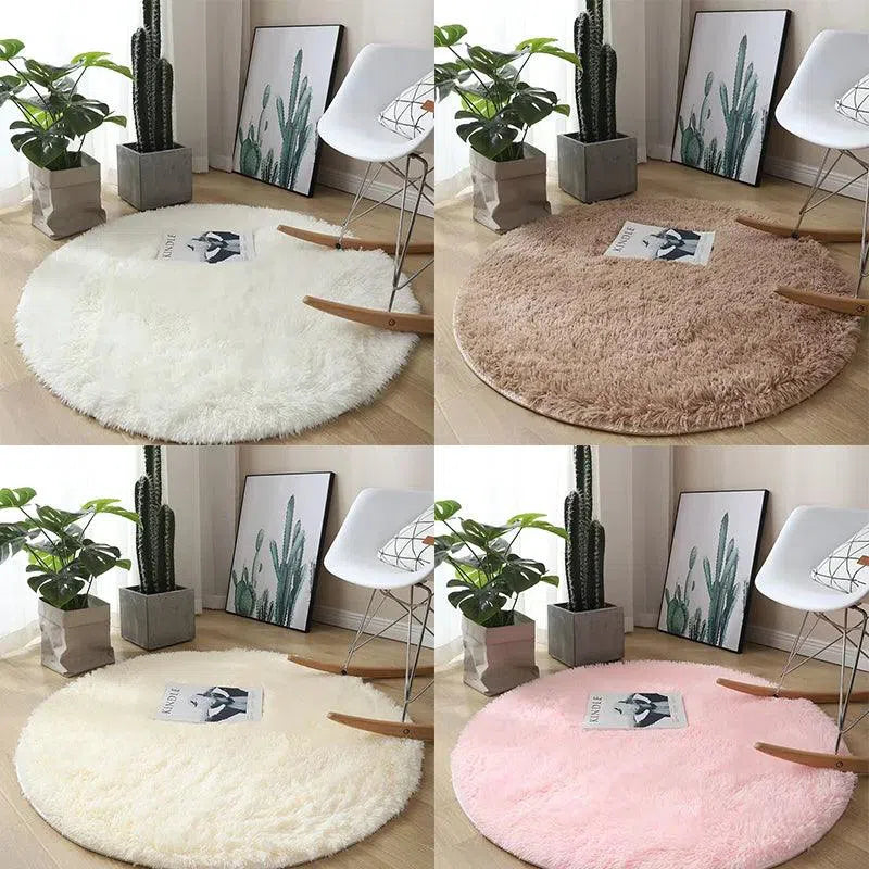 Tapete Felpudo Antiderrapante Fluffy Nidus House — Ultra Macio, Lavável e Seguro