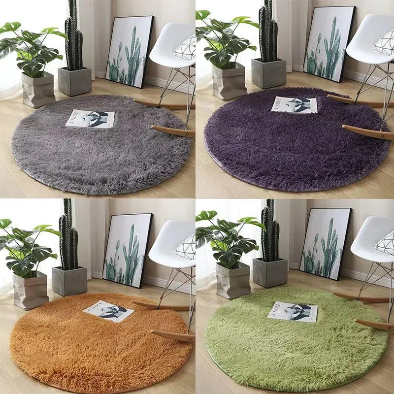 Tapete Felpudo Antiderrapante Fluffy Nidus House — Ultra Macio, Lavável e Seguro