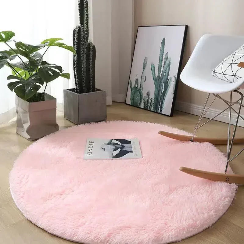 Tapete Felpudo Antiderrapante Fluffy Nidus House — Ultra Macio, Lavável e Seguro