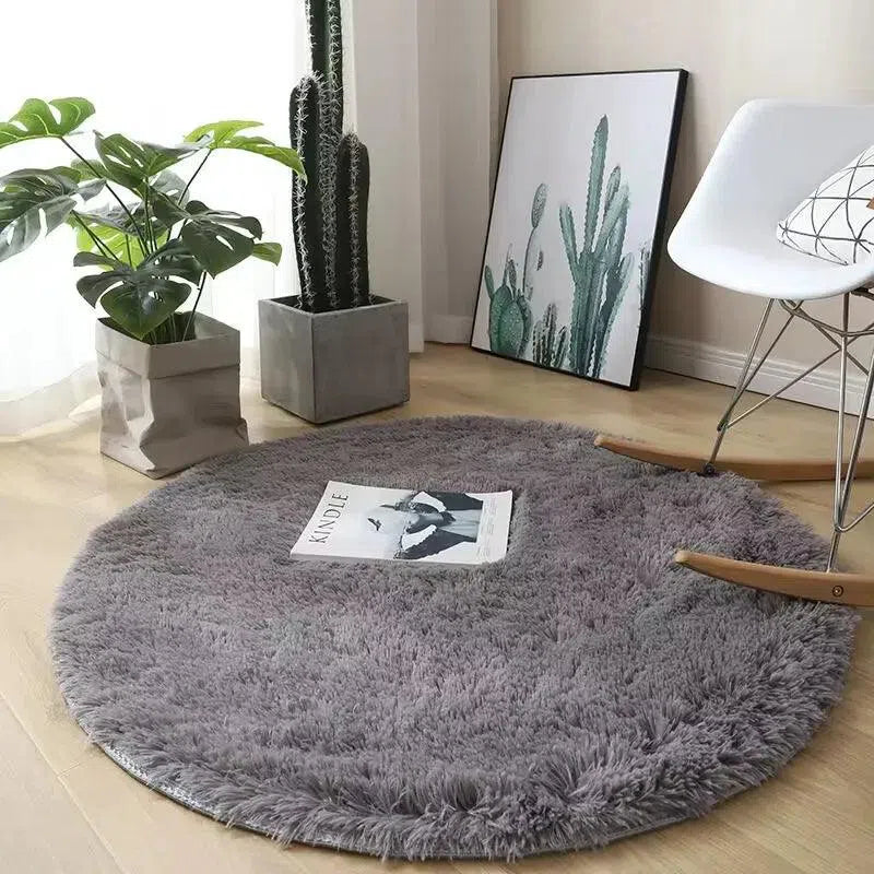 Tapete Felpudo Antiderrapante Fluffy Nidus House — Ultra Macio, Lavável e Seguro