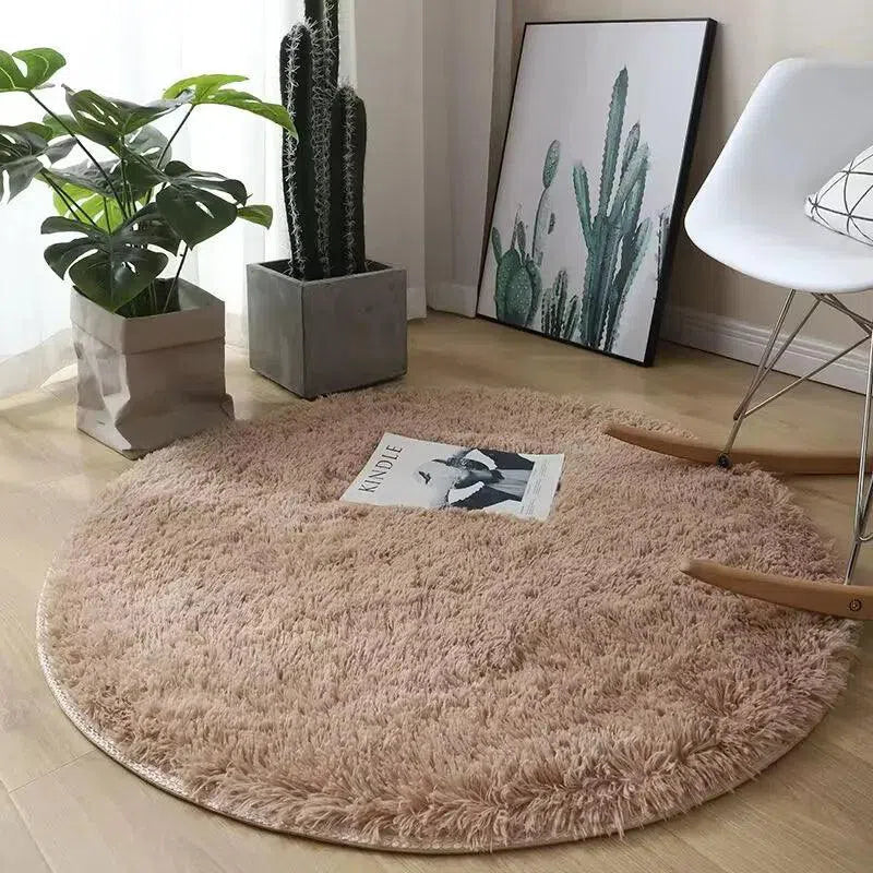 Tapete Felpudo Antiderrapante Fluffy Nidus House — Ultra Macio, Lavável e Seguro