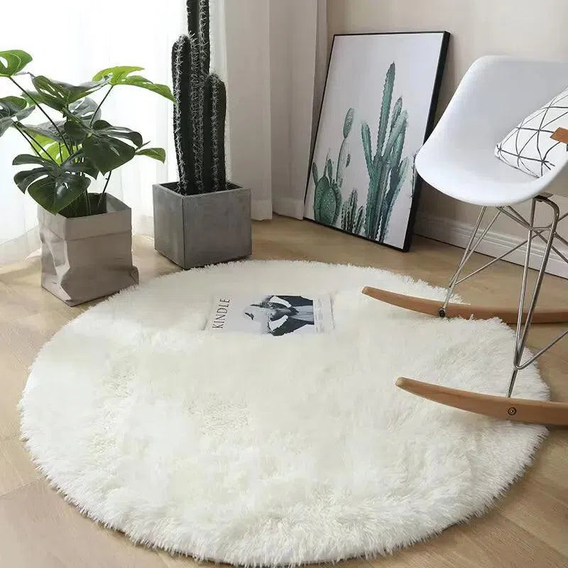 Tapete Felpudo Antiderrapante Fluffy Nidus House — Ultra Macio, Lavável e Seguro