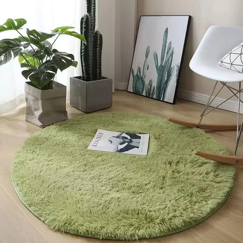 Tapete Felpudo Antiderrapante Fluffy Nidus House — Ultra Macio, Lavável e Seguro