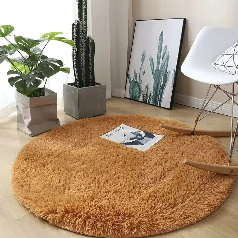 Tapete Felpudo Antiderrapante Fluffy Nidus House — Ultra Macio, Lavável e Seguro