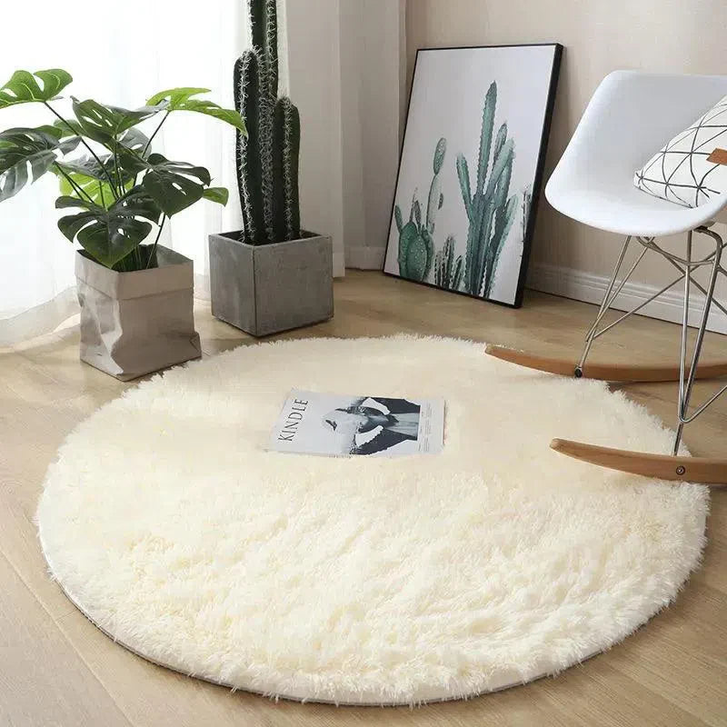 Tapete Felpudo Antiderrapante Fluffy Nidus House — Ultra Macio, Lavável e Seguro