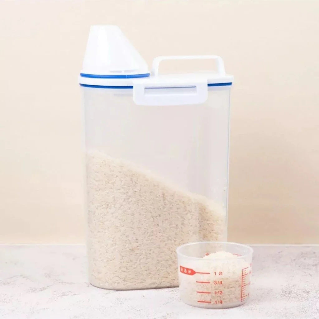 Kit 2 Pote Hermético com Copo Medidor Bico Dosador 2.5L - Nidus