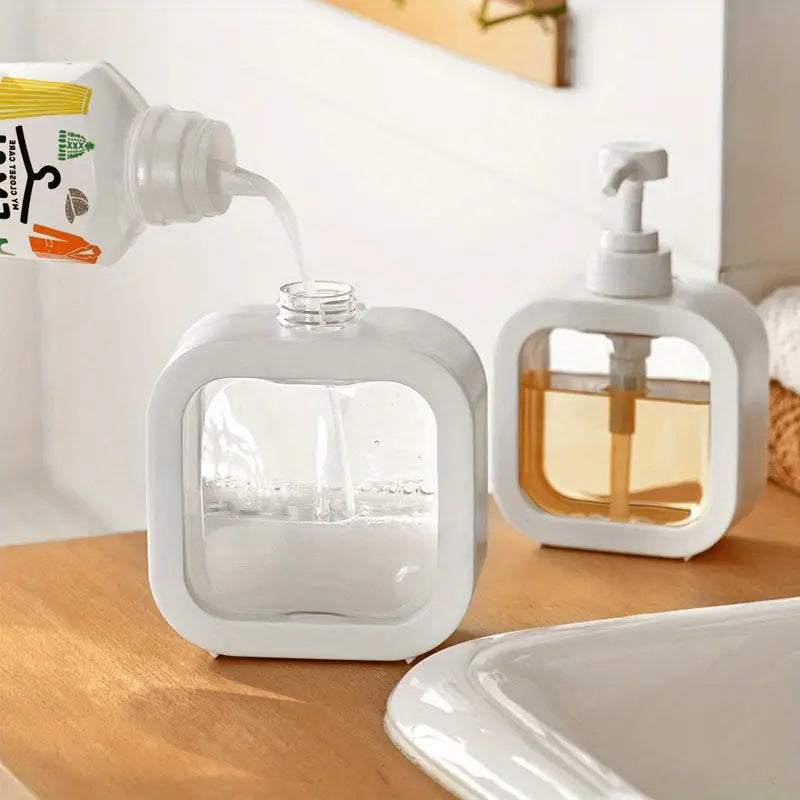 Dispenser Para Sabonete Liquido e Shampoo 300ml - Nidus