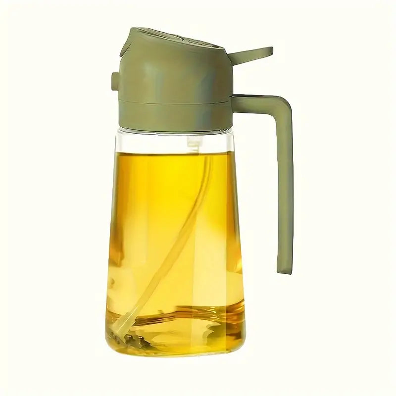 Spray Borrifador para Azeite e Óleo Antirrespingo - Porta Azeite de Vidro 470ml - Nidus