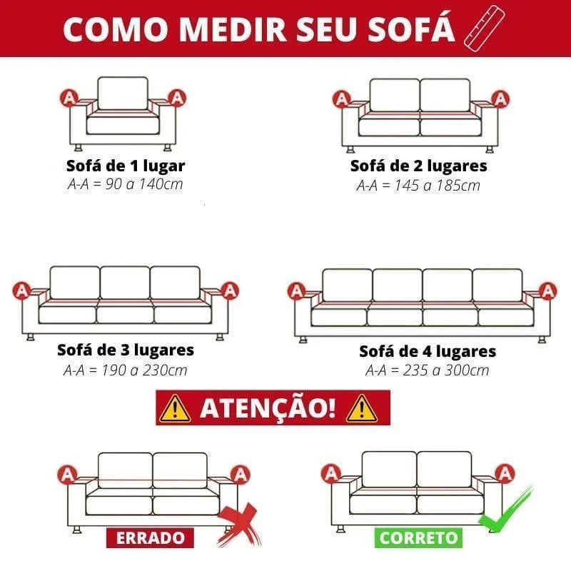 Capa para Sofá Flannel Plush Retrátil – Conforto e Proteção | NIDUS House