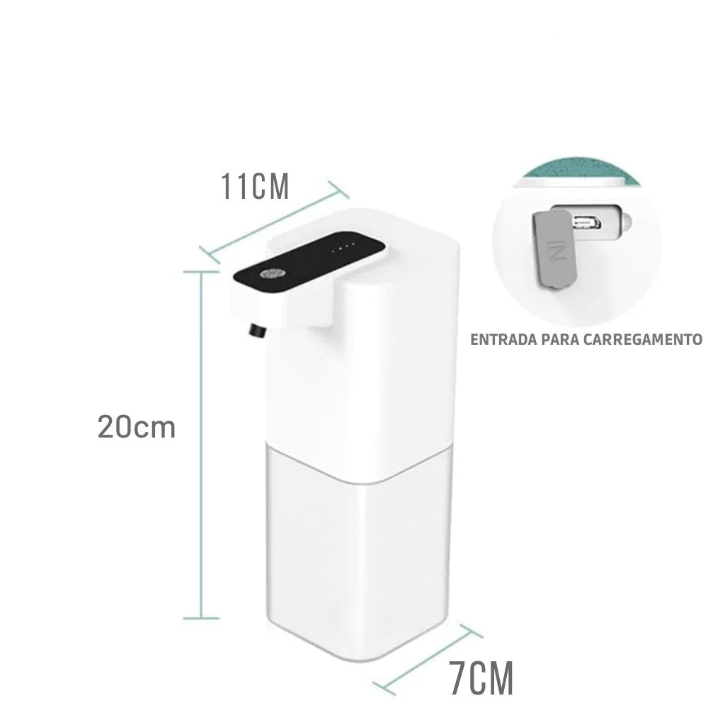 Dispenser de Sabão Líquido Automático Inteligente - Nidus