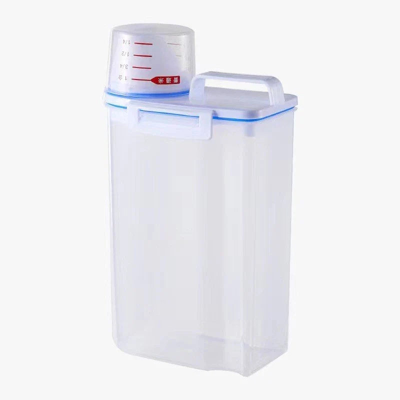 Kit 2 Pote Hermético com Copo Medidor Bico Dosador 2.5L - Nidus