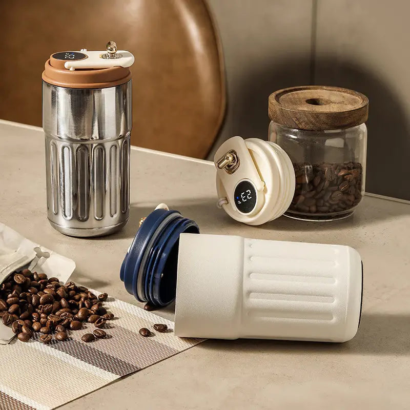 Copo Térmico Digital Com Sensor de Temperatura 420ml - Nidus