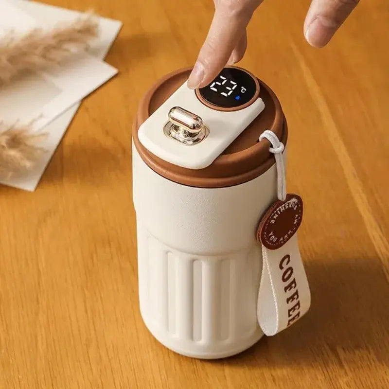 Copo Térmico Digital Com Sensor de Temperatura 420ml - Nidus