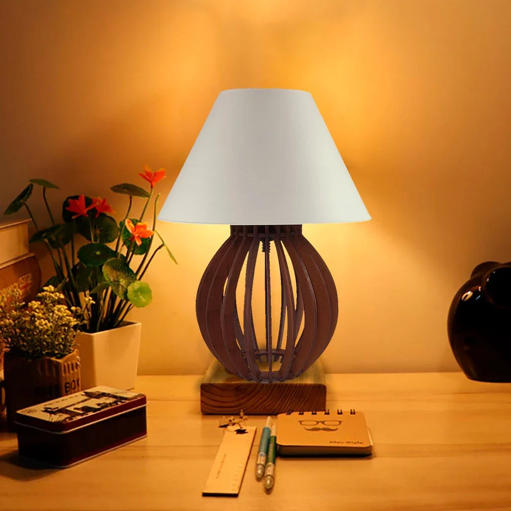 Kit 2 Abajures La Finesse com Cúpula – Elegância e Sofisticação para Sua Decoração - Nidus
