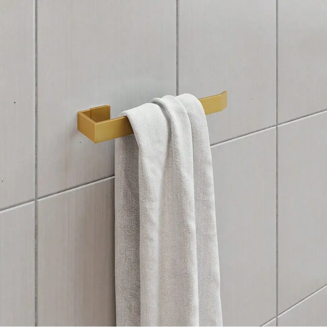 Kit De Acessórios Para Banheiro Dourado 6 Peças - Nidus