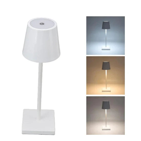 Luminária De Mesa Led Sem Fio Recarregável - Nidus