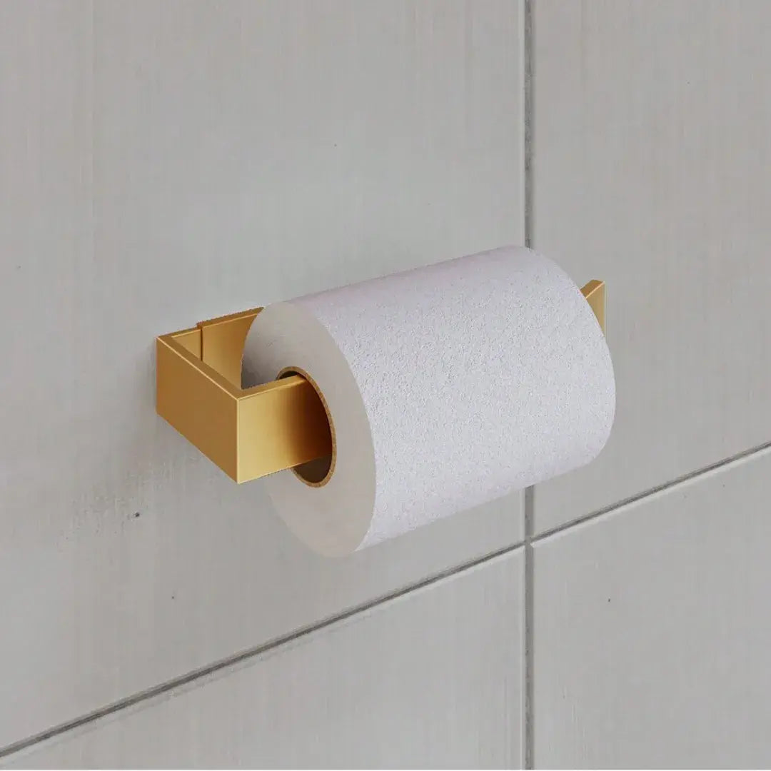Kit De Acessórios Para Banheiro Dourado 6 Peças - Nidus