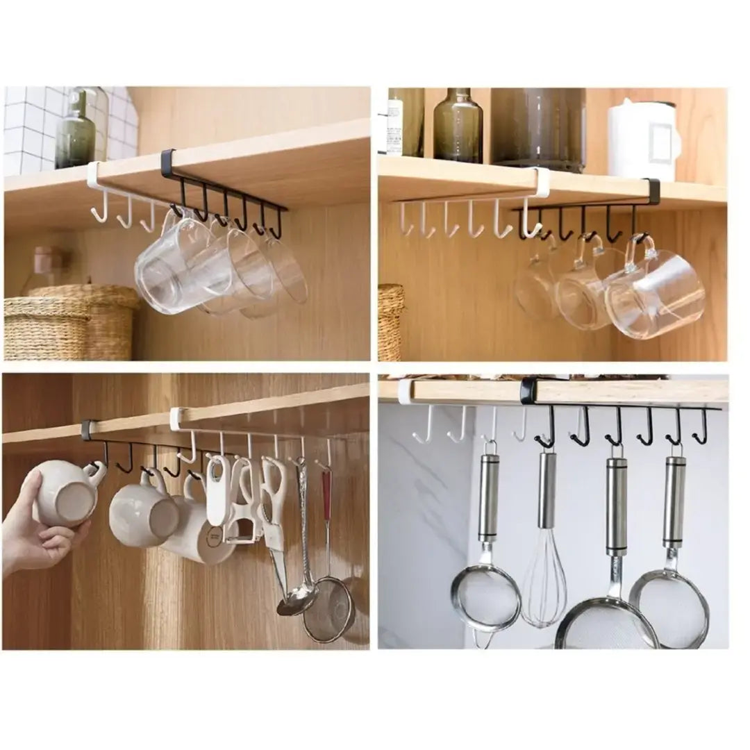 Kit 3 Suportes de Metal para Xícaras e Utensílios - Nidus