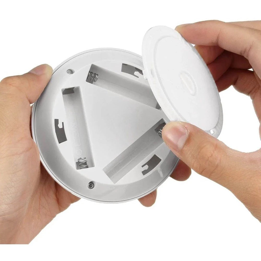 Kit 3 Lâmpadas LED Spot Sem Fio com Controle Remoto - Nidus