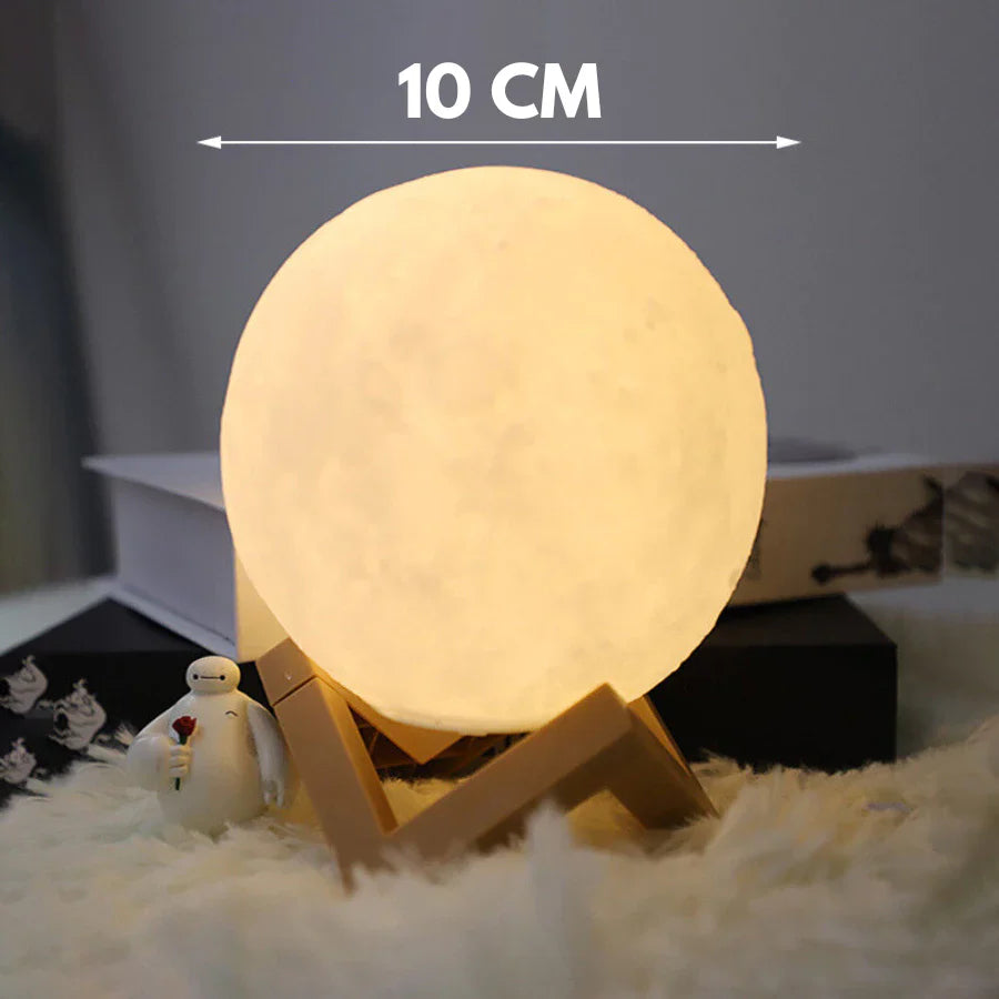 Luminária Lua 3D MoonGlow - Nidus