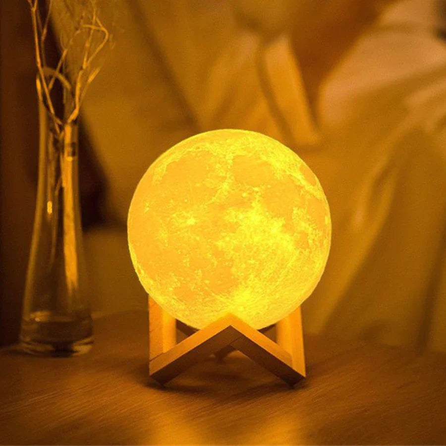 Luminária Lua 3D MoonGlow - Nidus
