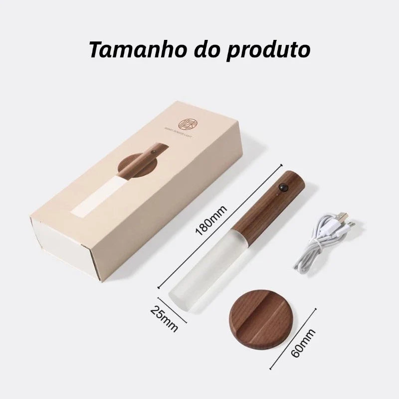 Luminária Magnética de Parede com Sensor Inteligente - Nidus