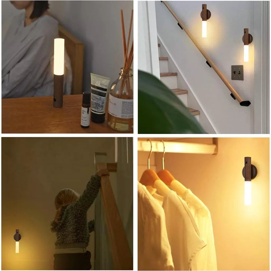 Luminária Magnética de Parede com Sensor Inteligente - Nidus