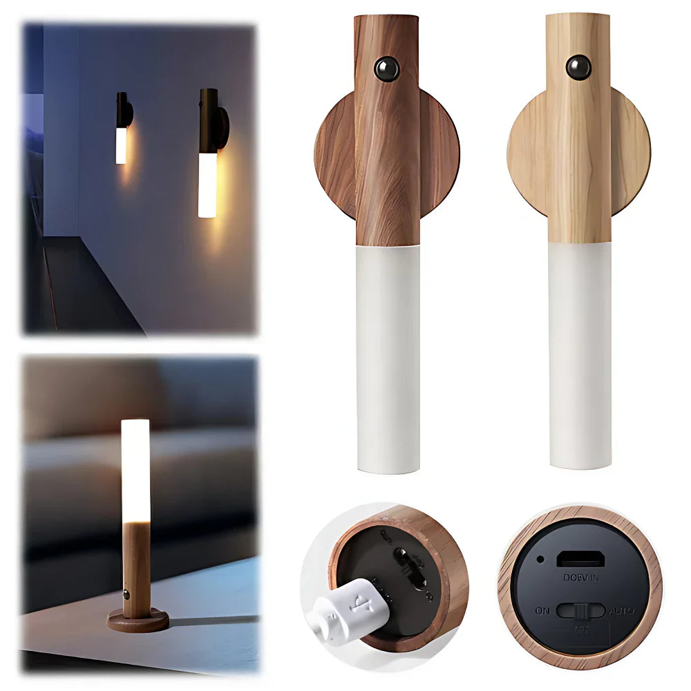 Luminária Magnética de Parede com Sensor Inteligente - Nidus
