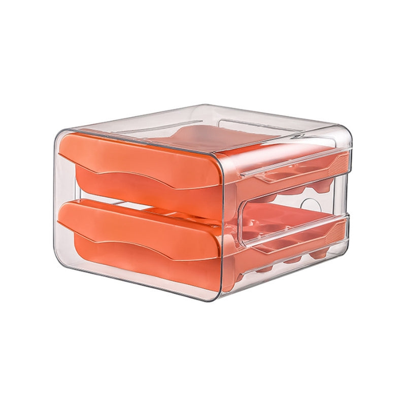 Organizador de Geladeira com Gaveta Dupla para Ovos - Nidus