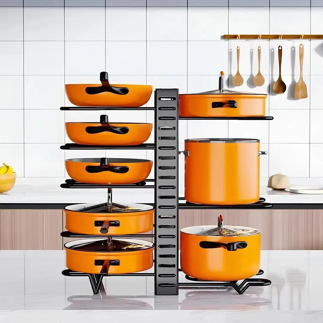 Organizador Rack para Panelas com 8 Camadas - Nidus