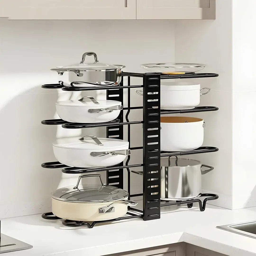 Organizador Rack para Panelas com 8 Camadas - Nidus