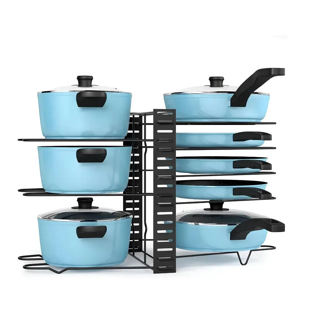 Organizador Rack para Panelas com 8 Camadas - Nidus