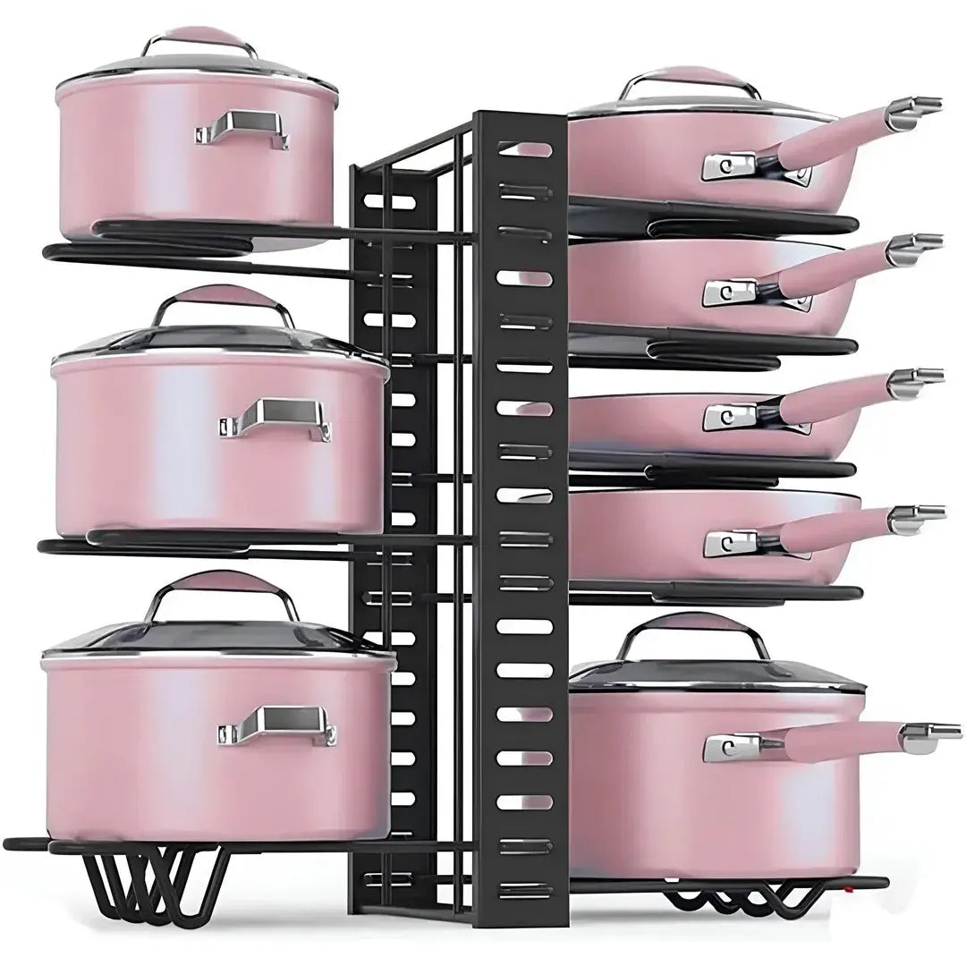 Organizador Rack para Panelas com 8 Camadas - Nidus