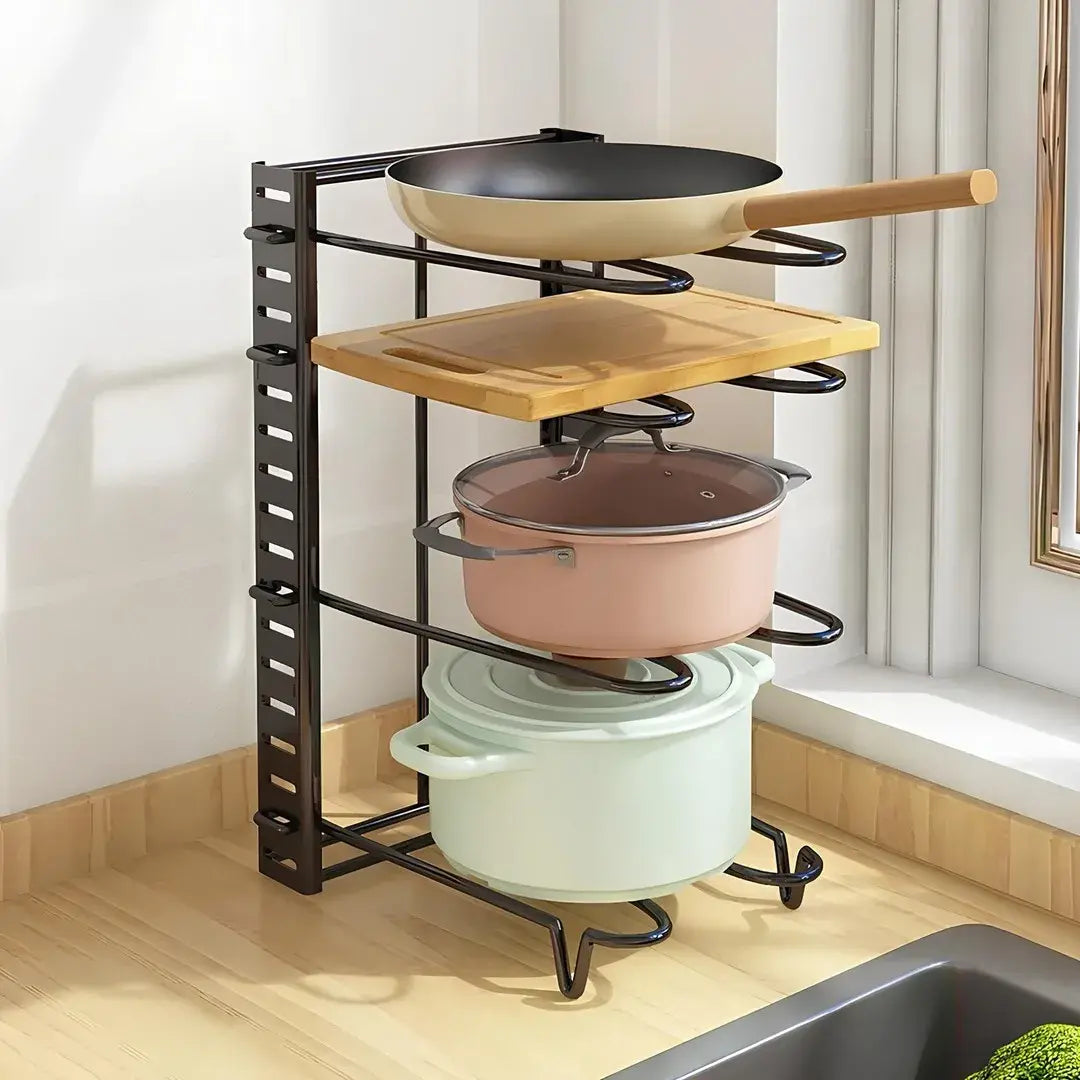Organizador Rack para Panelas com 8 Camadas - Nidus
