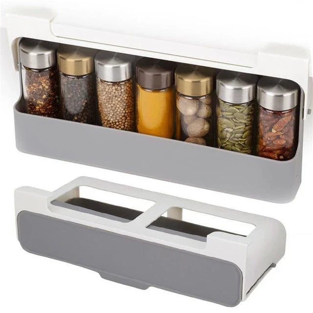 Porta Tempero 6 Potes Organizador Cozinha - Nidus