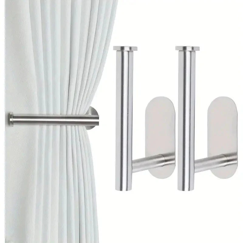 Porta-Papel Higiênico de Parede Aço Inoxidável - Nidus