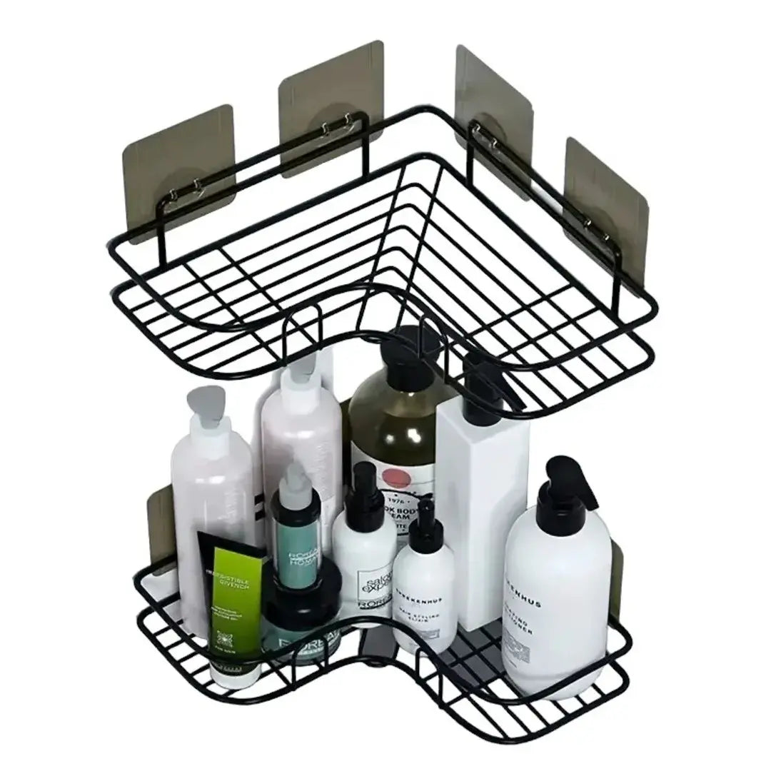 Kit 2 Prateleira Para Banheiro Canto Porta Shampoo - Nidus