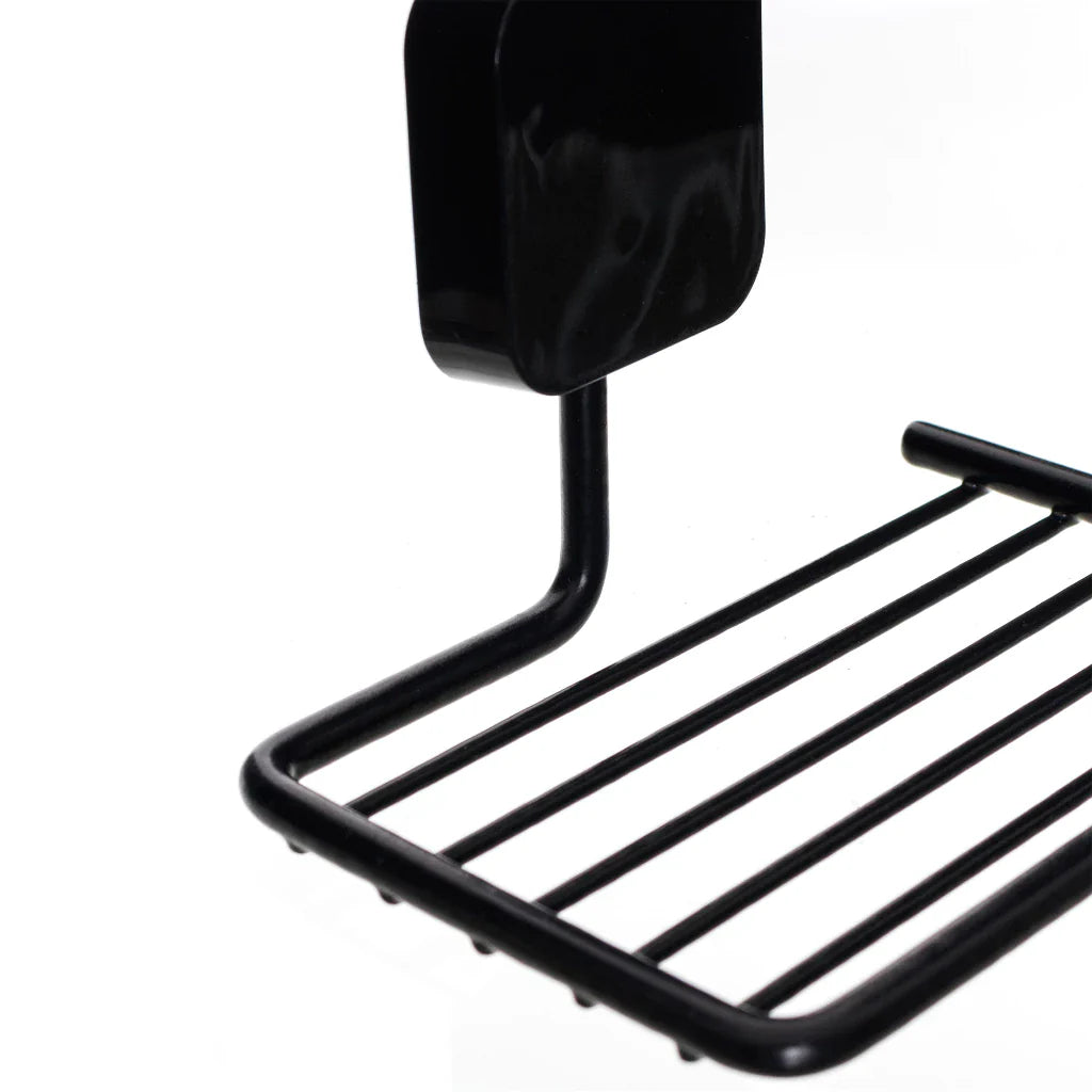 Porta Sabonete Saboneteira Sabão De Aço Com Adesivo Para Fixação Para Parede  - Nidus
